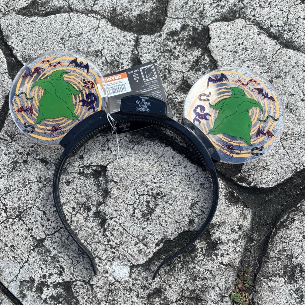 Disney The Nightmare Before Christmas Oogie Boogie Light Up Mickey Ears Headband